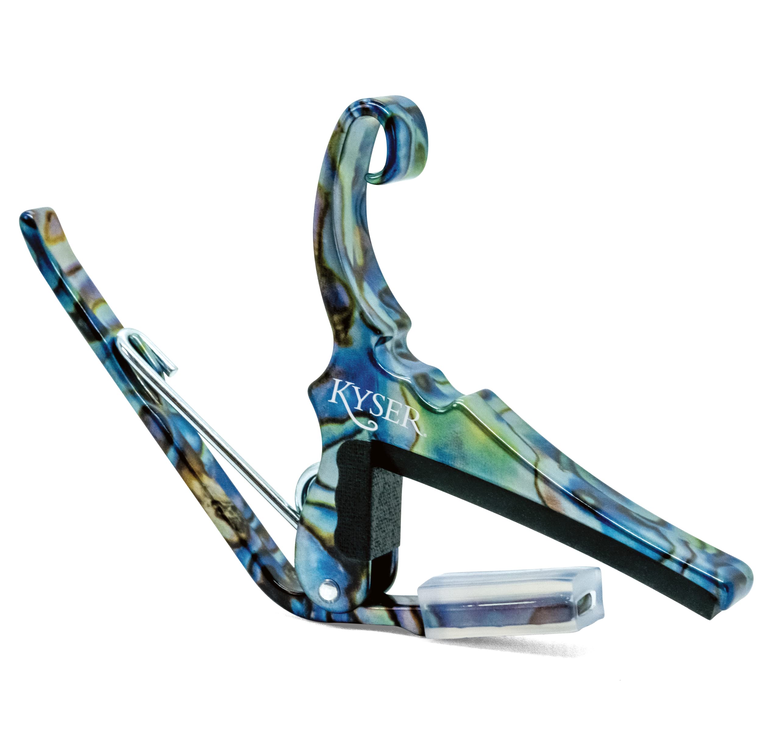 Kyser Quick-Change Guitar Capo For 6-String Acoustic Guitars (Abalone)